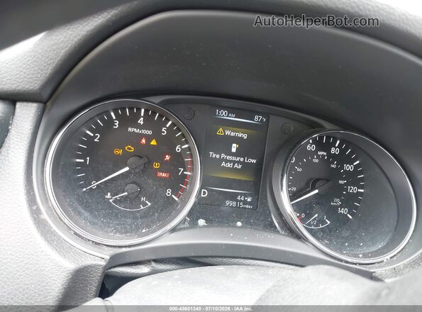 5N1AT2MVXHC785422 2017 NISSAN ROGUE Dark Blue Вид задних сидений