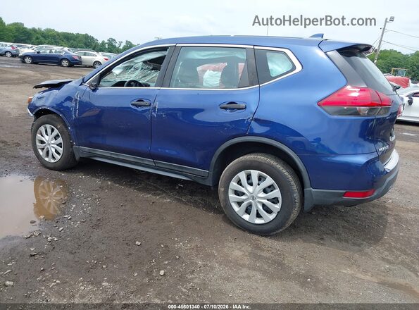 5N1AT2MVXHC785422 2017 NISSAN ROGUE Dark Blue Задняя левая четверть