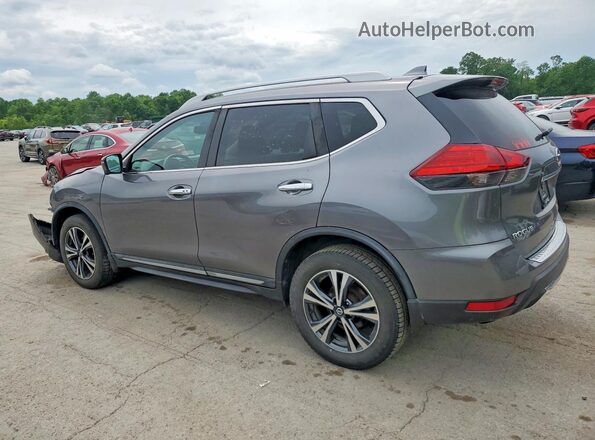 5N1AT2MVXHC837373 2017 NISSAN ROGUE Gray Հետևի ձախ