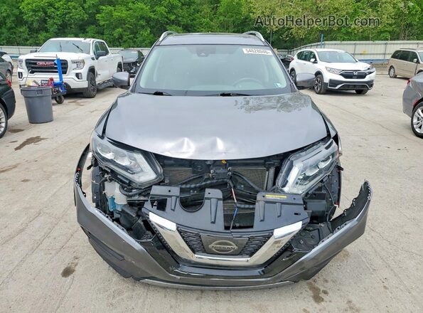 5N1AT2MVXHC837373 2017 NISSAN ROGUE Gray Դիմացի տեսք