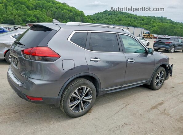 5N1AT2MVXHC837373 2017 NISSAN ROGUE Gray Հետևի աջ