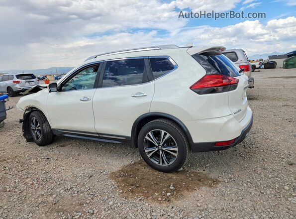 5N1AT2MVXHC847644 2017 NISSAN ROGUE White Tył lewy