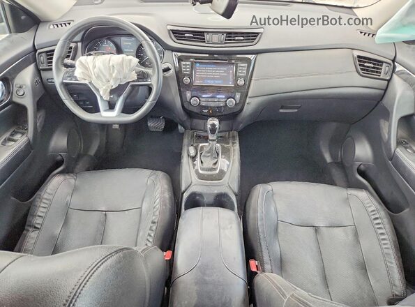 5N1AT2MVXHC847644 2017 NISSAN ROGUE White Widok deski rozdzielczej