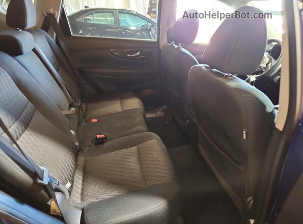 5N1AT2MVXHC878957 2017 NISSAN ROGUE Blue Вид задньої частини салону