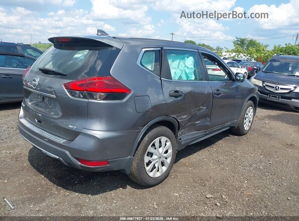 5N1AT2MVXHC881485 2017 NISSAN ROGUE Gray უკანა მარჯვენა