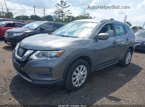 5N1AT2MVXHC881485 2017 NISSAN ROGUE Gray წინა ხედი