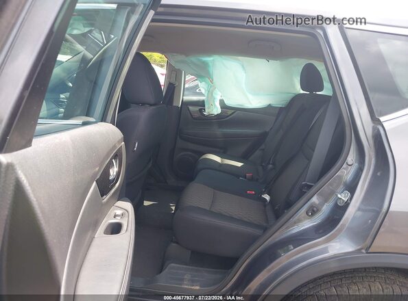 5N1AT2MVXHC881485 2017 NISSAN ROGUE Gray VIN კოდის სტიკერის ხედი