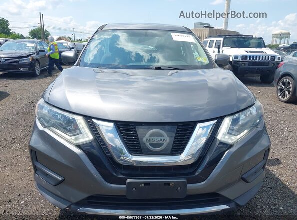 5N1AT2MVXHC881485 2017 NISSAN ROGUE Gray უკანა სალონის ხედი