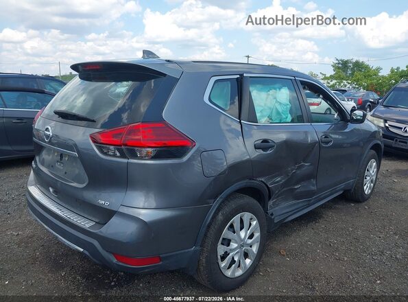 5N1AT2MVXHC881485 2017 NISSAN ROGUE Gray 