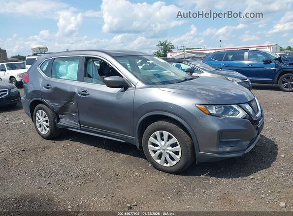 5N1AT2MVXHC881485 2017 NISSAN ROGUE Gray სალონის 360-გრადუსიანი ხედი