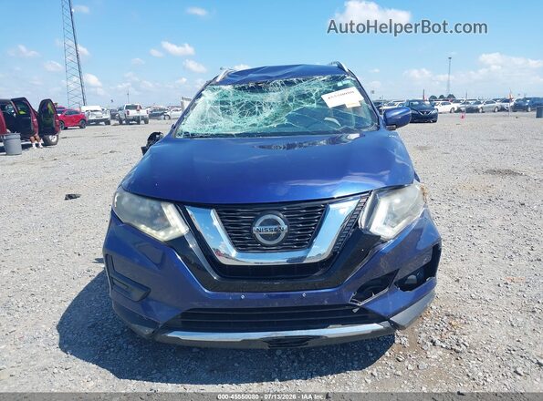 5N1AT2MVXJC710449 2018 NISSAN ROGUE Blue Vista del cuadro de instrumentos