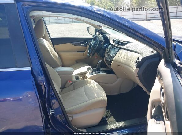 5N1AT2MVXJC710449 2018 NISSAN ROGUE Blue Vista interior delantera