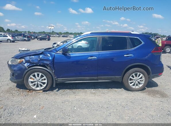 5N1AT2MVXJC710449 2018 NISSAN ROGUE Blue Vista interior de 360 grados