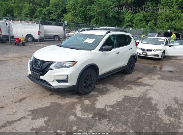 5N1AT2MVXJC744861 2018 NISSAN ROGUE White Առջևի ձախ երեք քառորդ տեսարան
