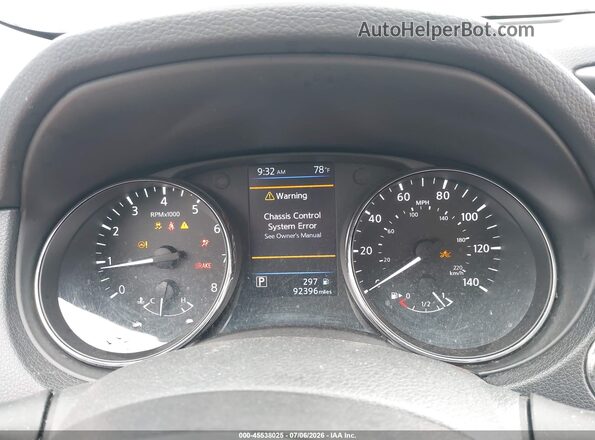 5N1AT2MVXJC744861 2018 NISSAN ROGUE White Հետևի նստատեղերի տեսք