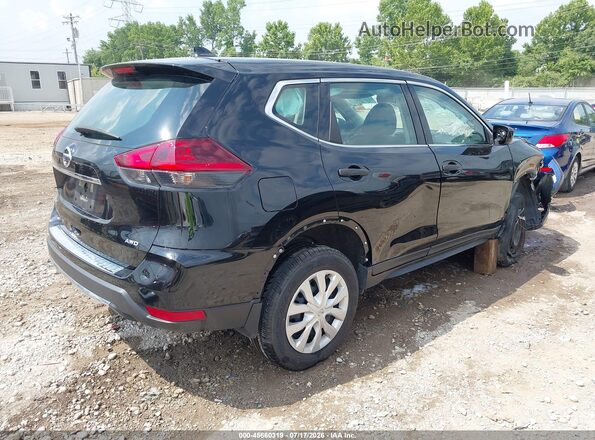 5N1AT2MVXJC752524 2018 NISSAN ROGUE Black Tył prawy