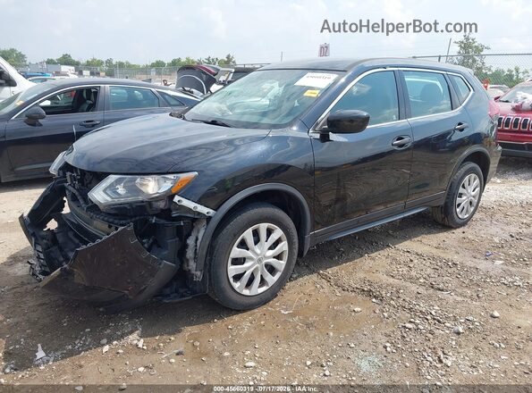 5N1AT2MVXJC752524 2018 NISSAN ROGUE Black Przód lewy