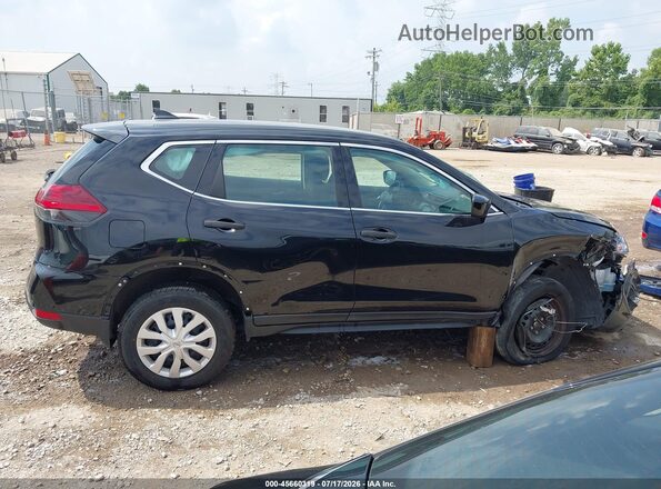 5N1AT2MVXJC752524 2018 NISSAN ROGUE Black Widok wnętrza 360 stopni