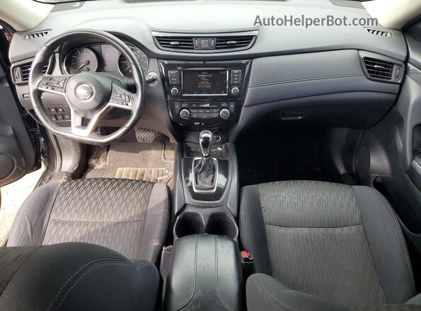 5N1AT2MVXJC808168 2018 NISSAN ROGUE Black Widok deski rozdzielczej