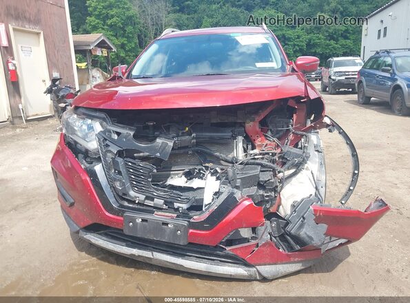 5N1AT2MVXJC838190 2018 NISSAN ROGUE Red Widok z przodu
