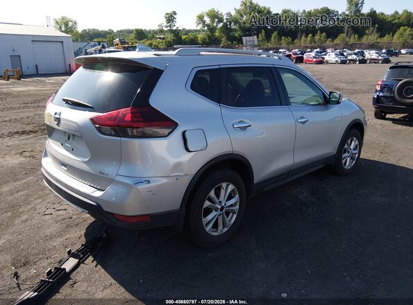 5N1AT2MVXJc787449 2018 NISSAN ROGUE Silver Rear right