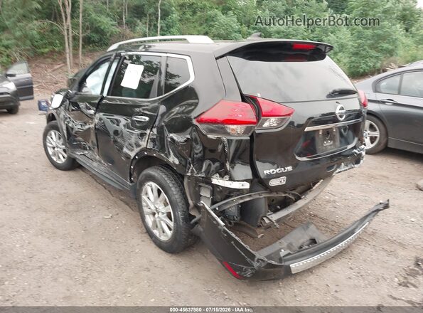 5N1AT2MVXKC729133 2019 NISSAN ROGUE Черный Задняя левая четверть