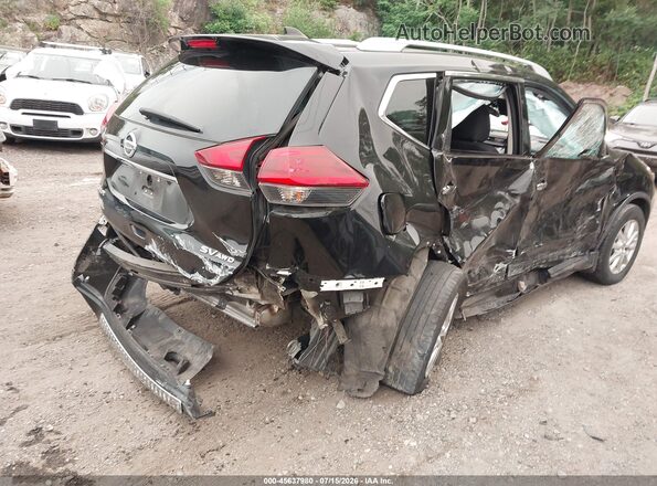 5N1AT2MVXKC729133 2019 NISSAN ROGUE Черный Задняя правая четверть