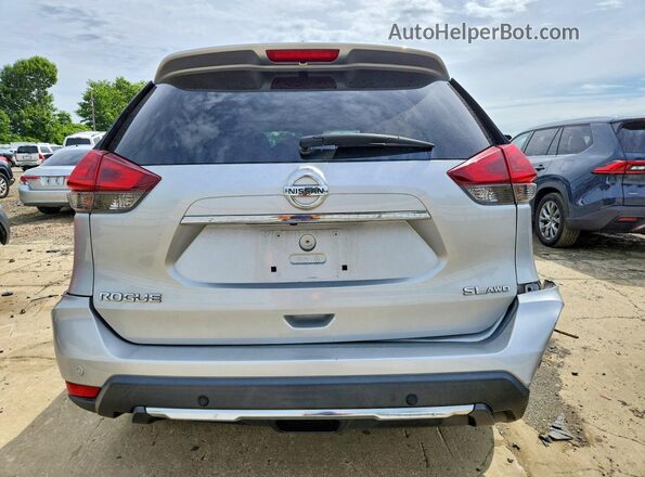 5N1AT2MVXKC782060 2019 NISSAN ROGUE Silver Vista trasera