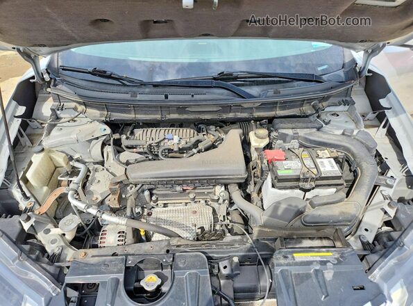 5N1AT2MVXKC782060 2019 NISSAN ROGUE Silver Vista del compartimento del motor