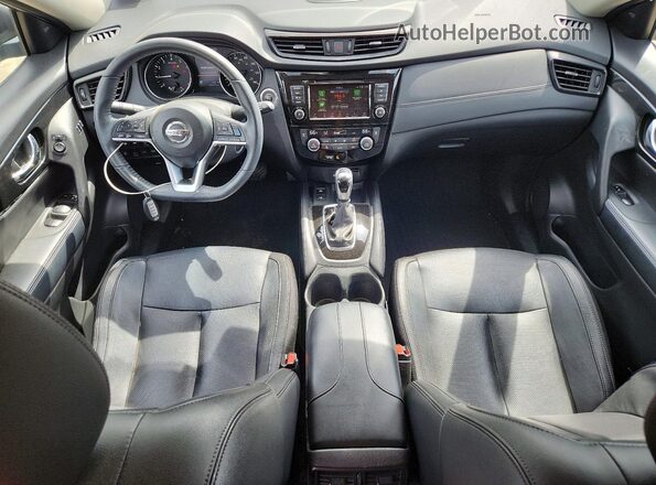 5N1AT2MVXKC782060 2019 NISSAN ROGUE Silver Vista del salpicadero
