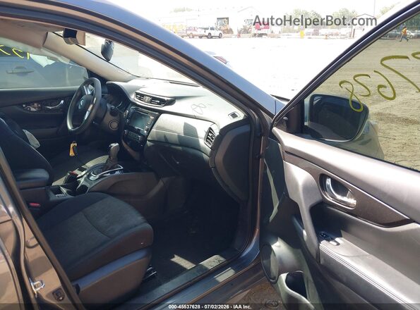 5N1AT2MVXKC790806 2019 NISSAN ROGUE Серый Вид салона спереди