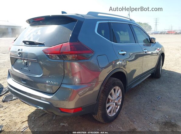 5N1AT2MVXKC790806 2019 NISSAN ROGUE Серый Задняя правая четверть