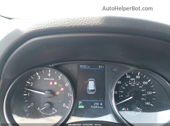 5N1AT2MVXKC790806 2019 NISSAN ROGUE Серый Вид задних сидений