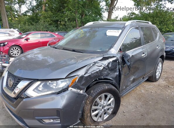 5N1AT2MVXKC790806 2019 NISSAN ROGUE Серый Вид спереди