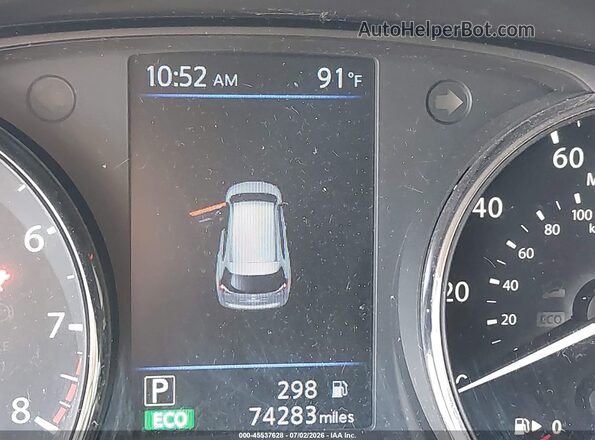 5N1AT2MVXKC790806 2019 NISSAN ROGUE Серый 