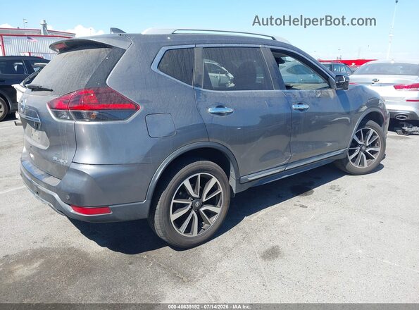 5N1AT2MVXKC803215 2019 NISSAN ROGUE Gray Задня права чверть
