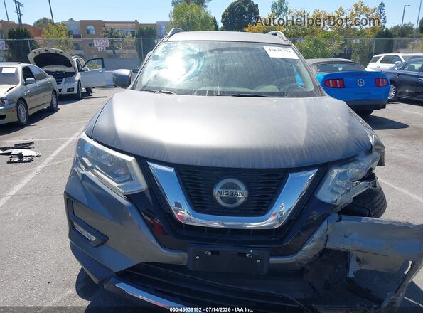 5N1AT2MVXKC803215 2019 NISSAN ROGUE Gray Вид панелі приладів