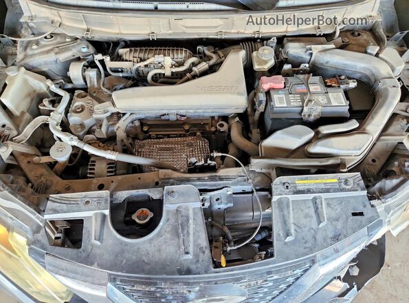 5N1AT2MVXKC806020 2019 NISSAN ROGUE Серый Вид подкапотного пространства