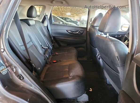 5N1AT2MVXKC806020 2019 NISSAN ROGUE Серый Вид задней части салона