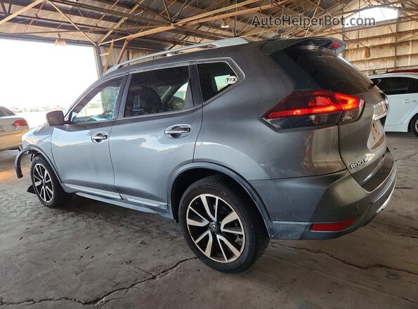 5N1AT2MVXKC806020 2019 NISSAN ROGUE Серый Задняя левая четверть