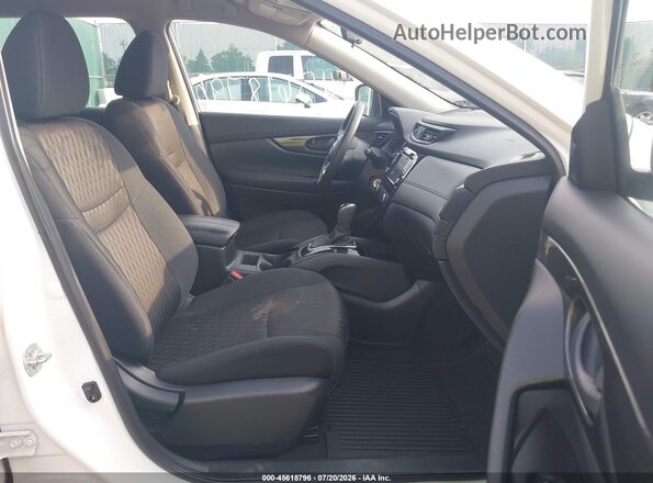 5N1AT2MVXKC818040 2019 NISSAN ROGUE White წინა სალონის ხედი