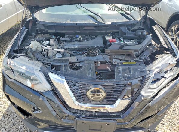 5N1AT2MVXKC825165 2019 NISSAN ROGUE Black Rear interior view