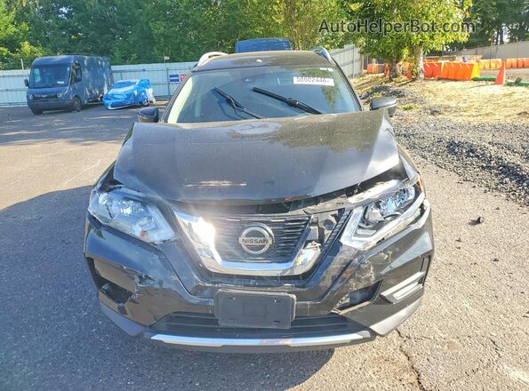 5N1AT2MVXKC825165 2019 NISSAN ROGUE Black Front view