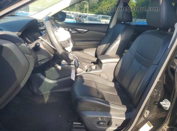 5N1AT2MVXKC825165 2019 NISSAN ROGUE Black Front interior view