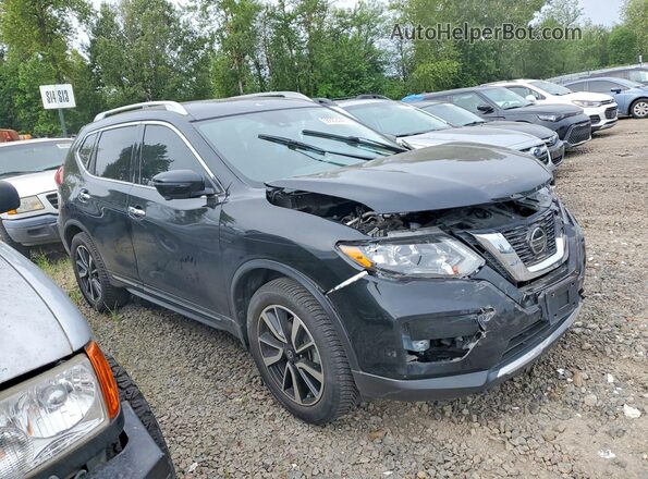 5N1AT2MVXKC825165 2019 NISSAN ROGUE Black Front right