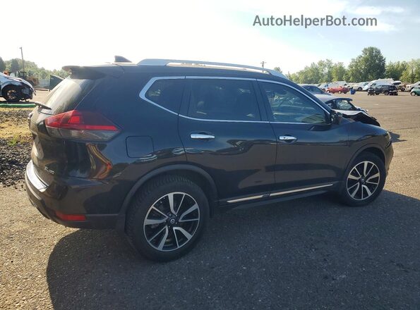 5N1AT2MVXKC825165 2019 NISSAN ROGUE Black Rear right