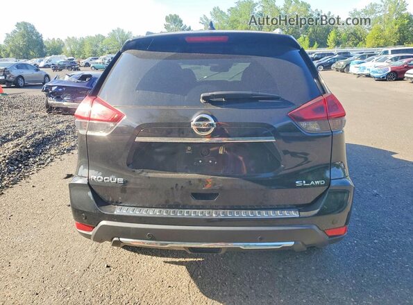 5N1AT2MVXKC825165 2019 NISSAN ROGUE Black Rear view