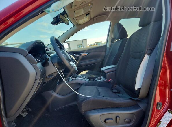 5N1AT2MVXLC727464 2020 NISSAN ROGUE Red Вид салону спереду