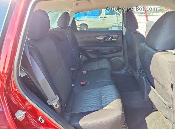 5N1AT2MVXLC727464 2020 NISSAN ROGUE Red Вид задньої частини салону