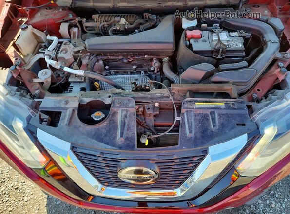5N1AT2MVXLC727464 2020 NISSAN ROGUE Red Вид підкапотного простору